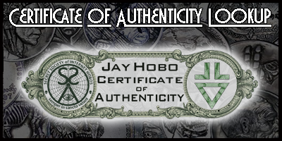 Look up Certificate of Authenticity on a coin
